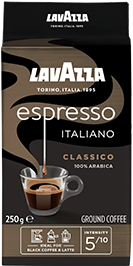Espresso Italiano, Malet kaffe