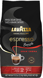 Espresso Barista Gran Crema kaffebönor